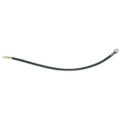 Cable noir avec cosses (50  cm)