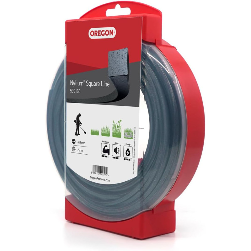 FIL OREGON ALUMAX CARRE 4,0MM X 22M
