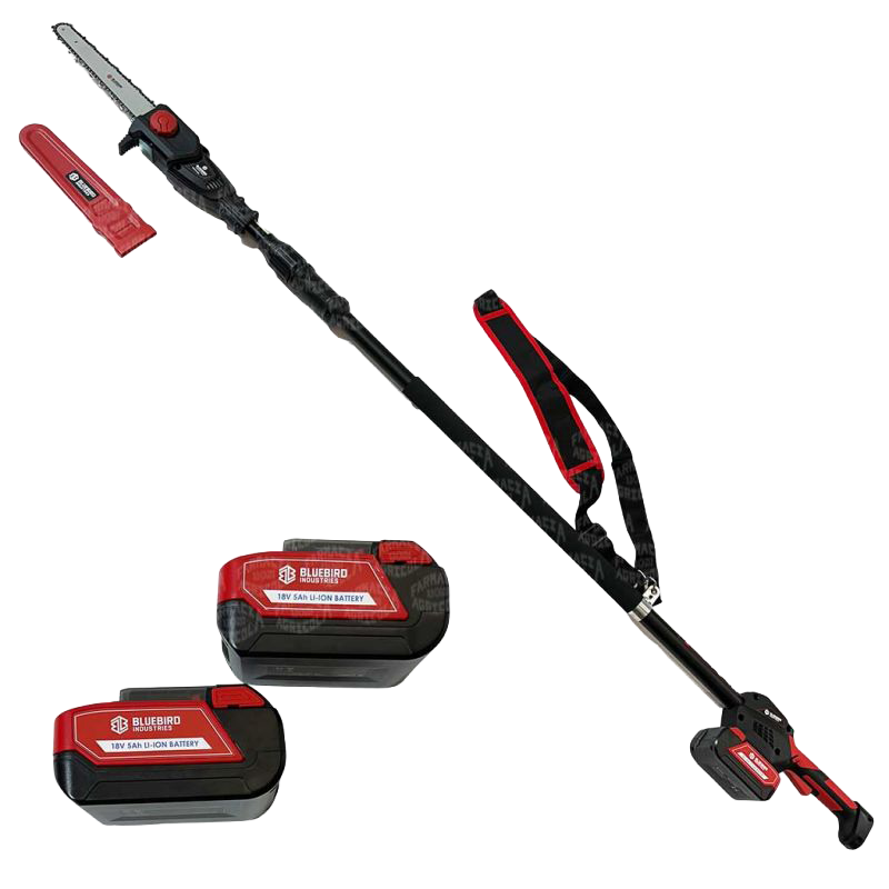 Elagueur sur perche PCS22-10 avec 2 batteries 21v - 5Ah