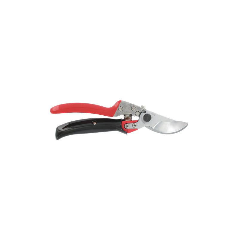 Sécateur 22.5cm, L, poignée tournante, rouge