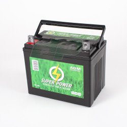 Batterie 12V - AGM - 320 Amp + à gauche
