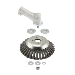 Brosse métallique diamètre 200 mm Alésage 25.4 et 20 