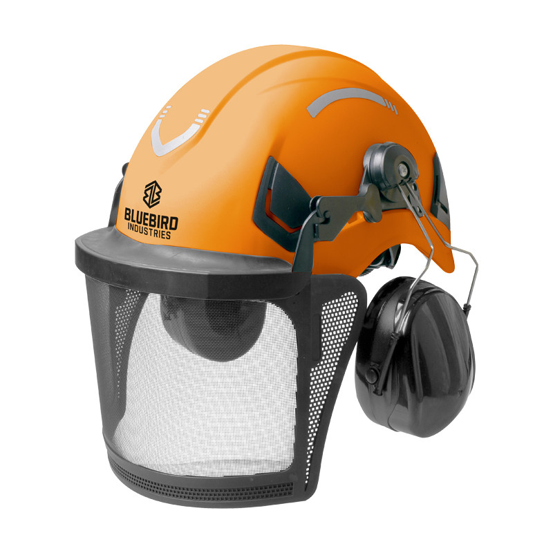 Casque forestier complet BLUE BIRD
