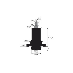 Palier adapt. AYP rempl. 187292, 192870, 587253301, 587820301