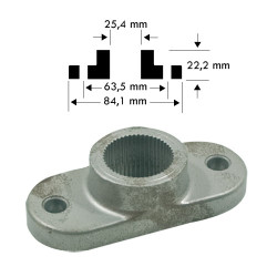 Support de lame adaptable a MTD 748-0300