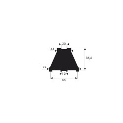 Support de lame Adapt GGP - Castelgarden Rempl. twin-cut 25463200