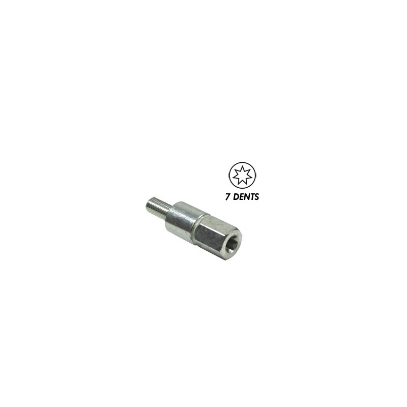 Insert renvoi d'angle 7 dents Ø 7 mm (repère C)