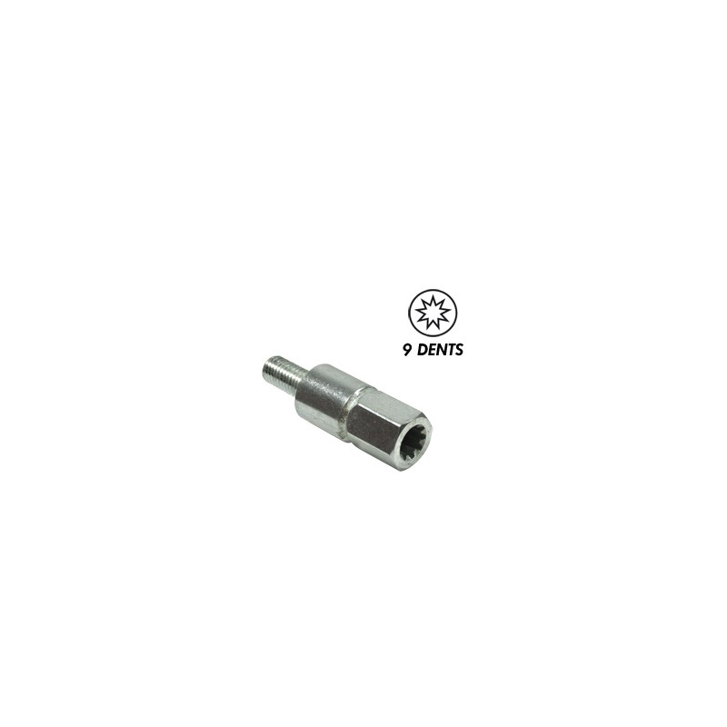 Insert renvoi d'angle 9 dents (repère A)