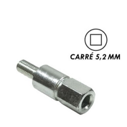 Insert renvoi d'angle carré 5.1 mm (repère I)