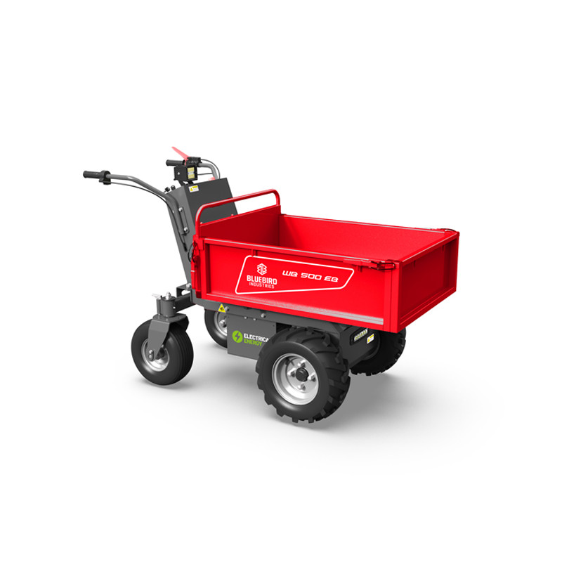 Brouette électrique Blue Bird WB500EB - 1000W - Batterie 48V - 32Ah