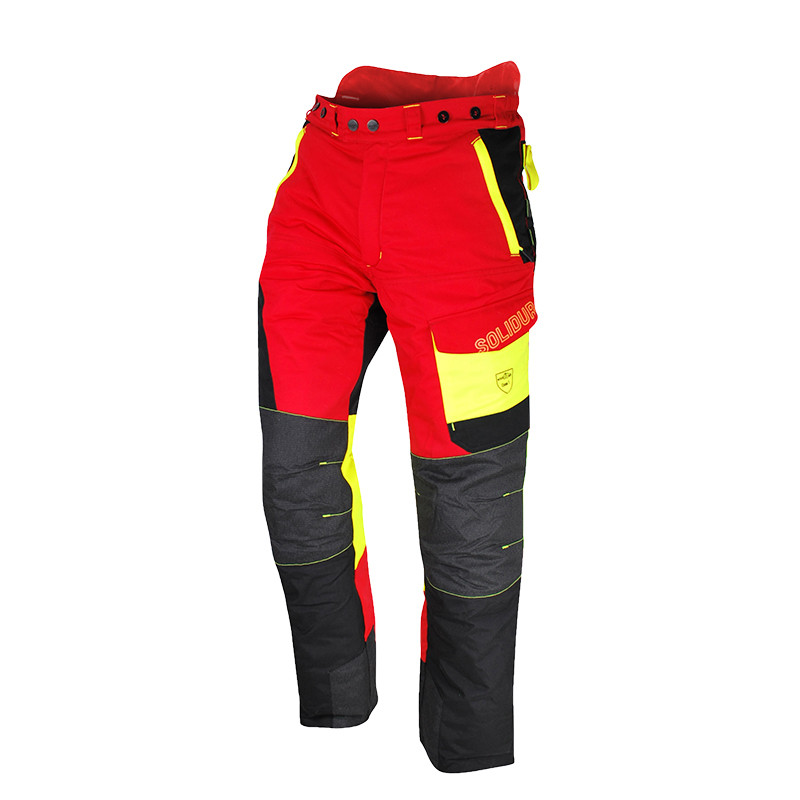Pantalon Anti-Coupure COMFY Taille XXL Rouge 54/56