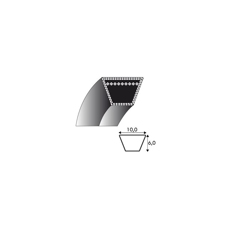 Courroie pour Viking MB253  63717042100 et AS21 idem 3L350