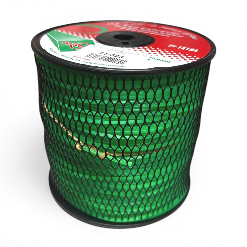 Bobine fil nylon carré (2.0 kg) ø : 2,7 mm - 189m