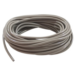 Durite grise - 15 m - 2,92 mm int - 5,20 mm ext.
