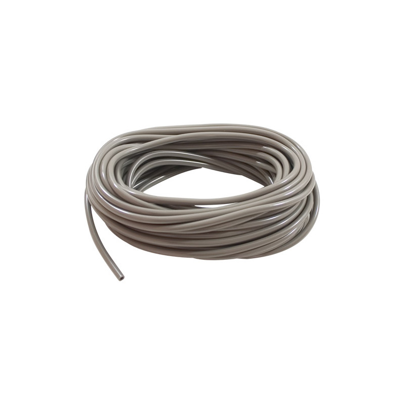 Durite grise - 15 m - 2,92 mm int - 5,20 mm ext.