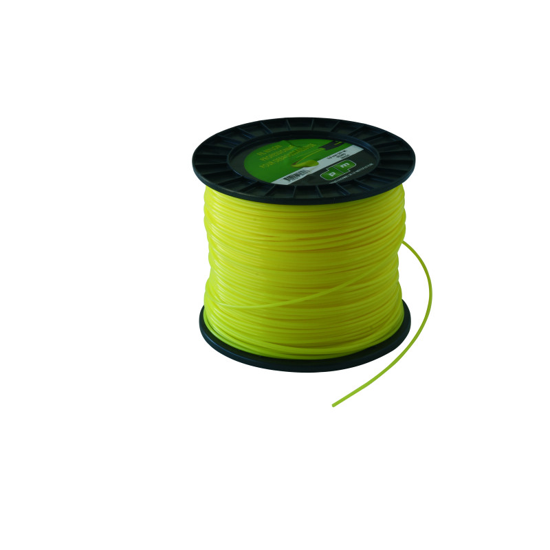Bobine fil nylon 3.0 mm rond 2kg - 240m