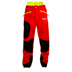 PANTALON OREGON WAIPOUA ROUGE-JAUNE XL