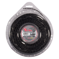 Coque fil nylon vortex noir...