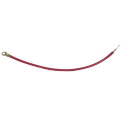 Cable rouge avec cosses (50  cm)