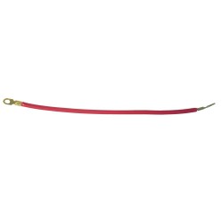 Cable rouge avec cosses (40  cm)