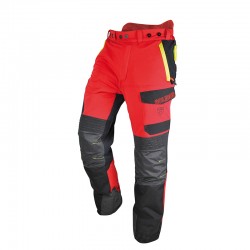 Pantalon Anti-Coupure INFINITY Taille L Rouge