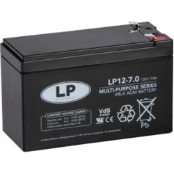 Batterie 12V - 7.2 Amp pour GGP, Flymo - CP7-12