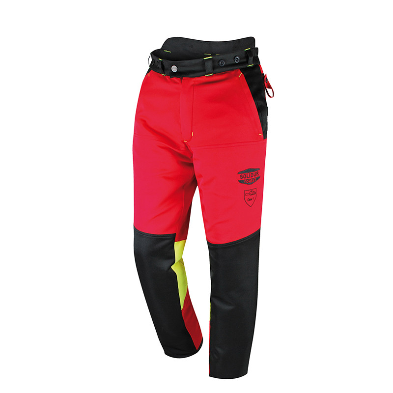Pantalon Anti-Coupure FELIN Taille L Rouge (46-48)