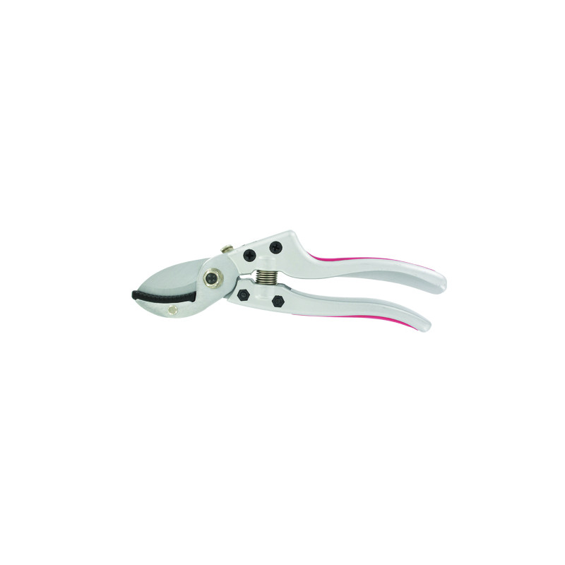 Sécateur 19.7cm, anvil, rouge/grise