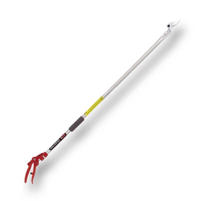 Sécateur long-manche 180cm, rouge/gris