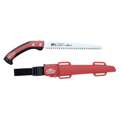 Scie PRO 41cm, avec étui, rouge/noir