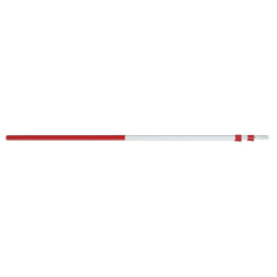Perche télescopique 218-561cm, rouge/gris
