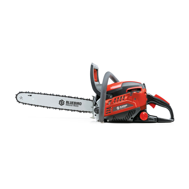 Tronçonneuse Blue Bird CSP500 - 50cc, guide 325" de 45 cm
