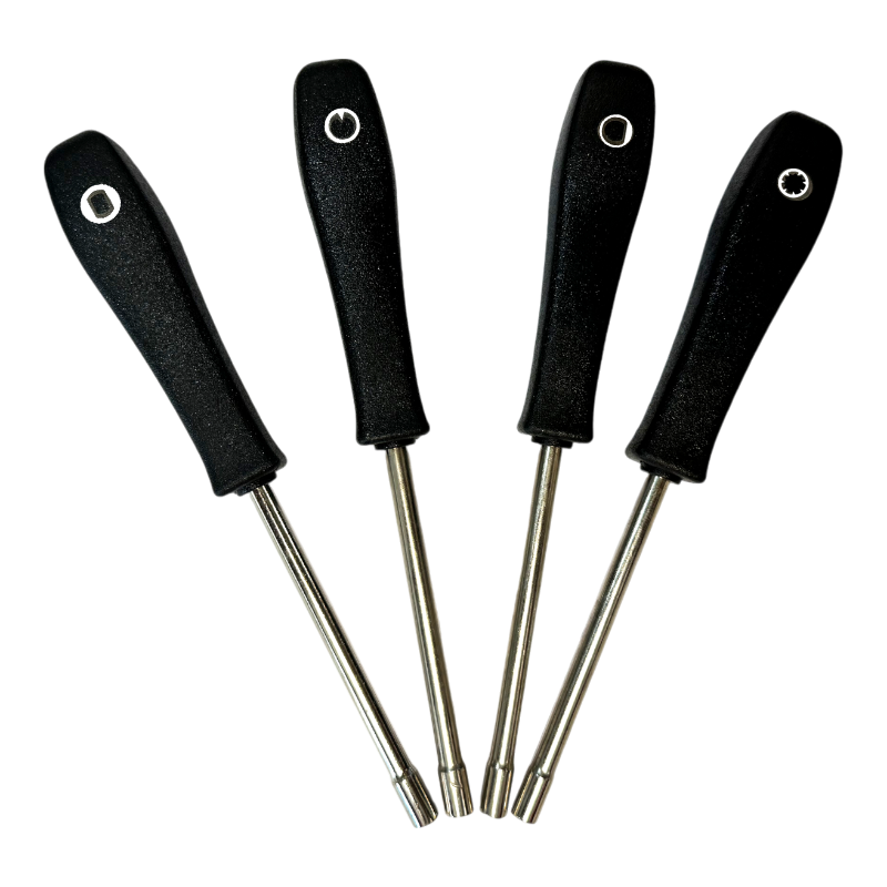 Kit 4 tournevis réglage carburateur