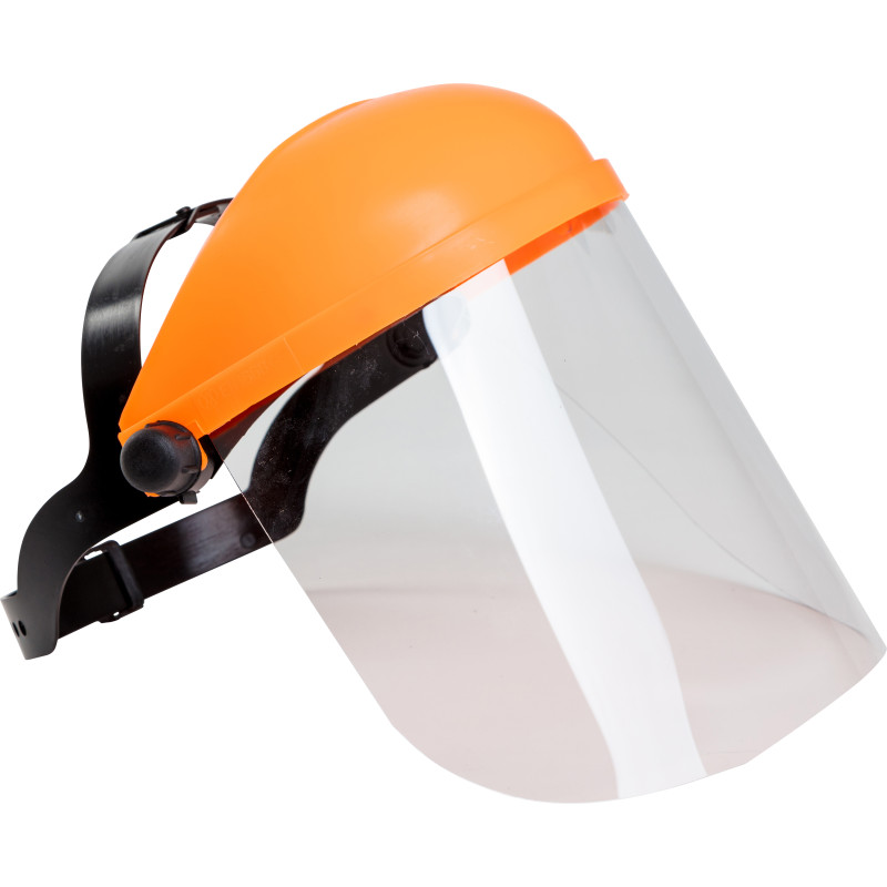 Visière faciale avec écran polycarbonate