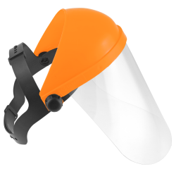 Visière faciale avec écran polycarbonate