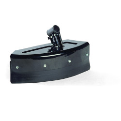 Carter protection acier grand modèle avec bavette - tube Ø24, 26, 28 