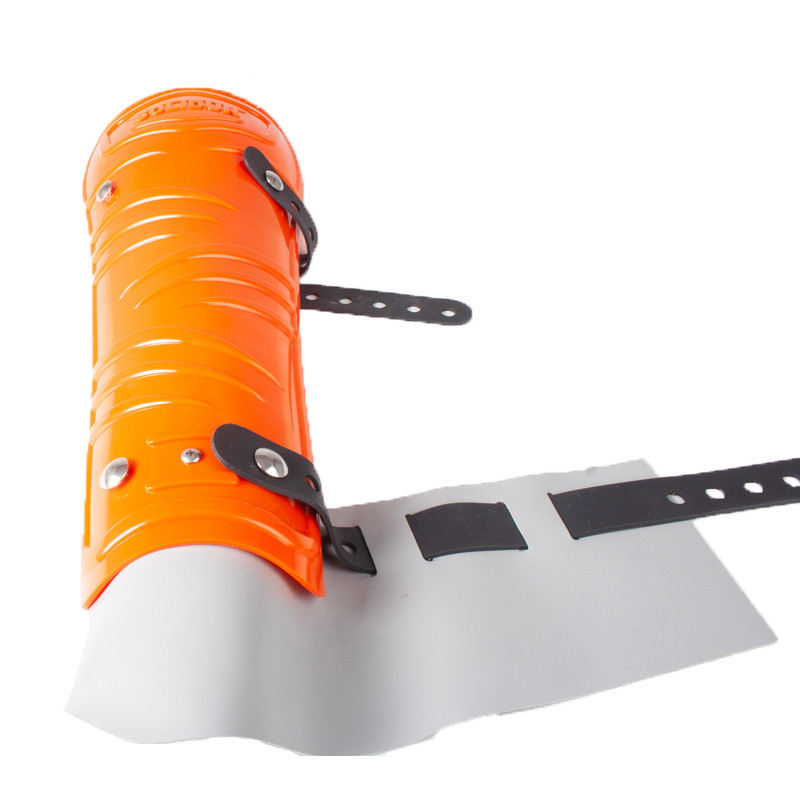 Protège Tibias rigide orange Solidur