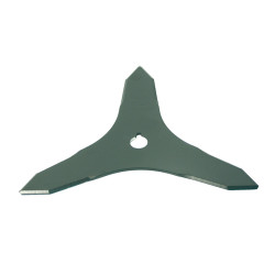 Lame 3 dents noire Al 20 - diam 300 Ep 4mm