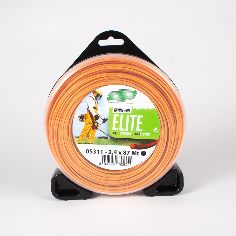 Fil nylon rond coque ø 2.4 mm - 90m