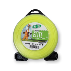 Fil nylon coque carre diam 3.3 mm - 36 m