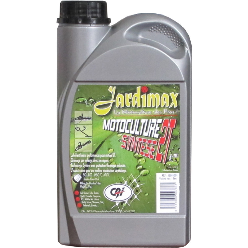 Huile 2T Semi-Synthèse bidon de 1L (carton de 12) 