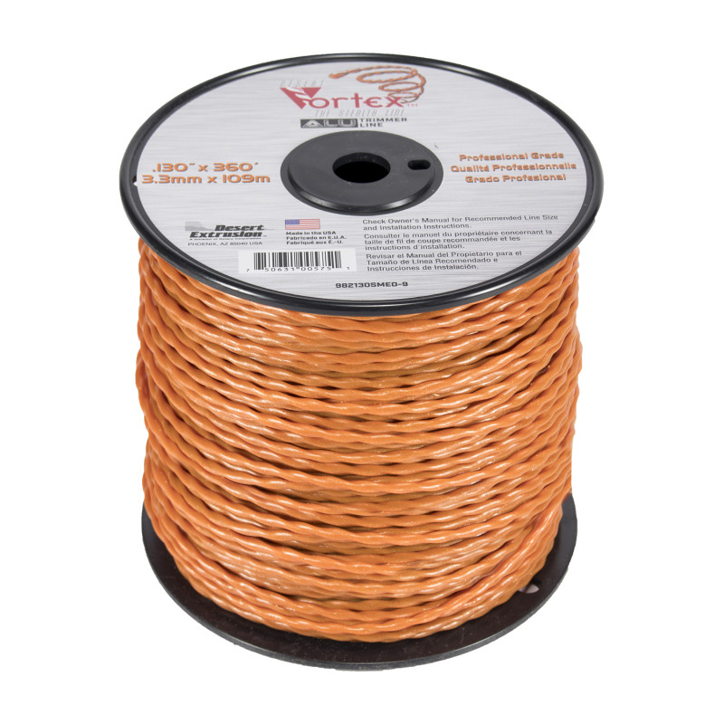 Fil Nylon Vortex Alu 3,3 mm 109 m orange idem 11-255