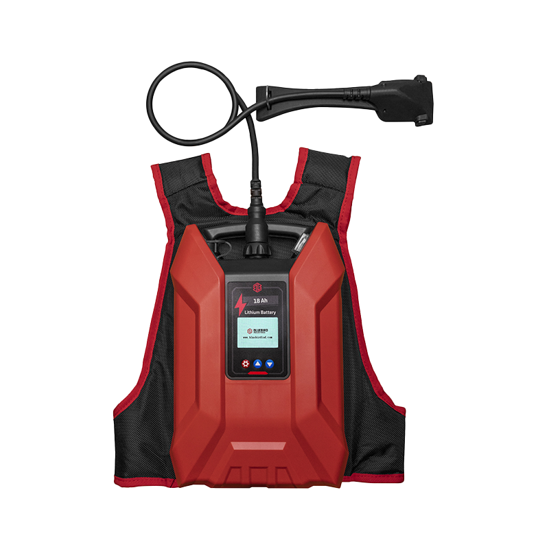 Kit batterie sac à dos + chargeur 50,4 V - 18A