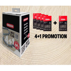 Chaine 73LPX Packs 4+1 pour Husqvarna 3/8 1,5 0.58 en 72E
